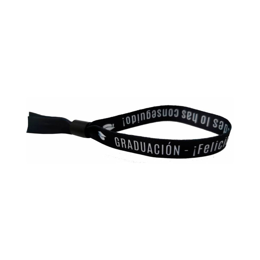 Pulsera tela Graduación