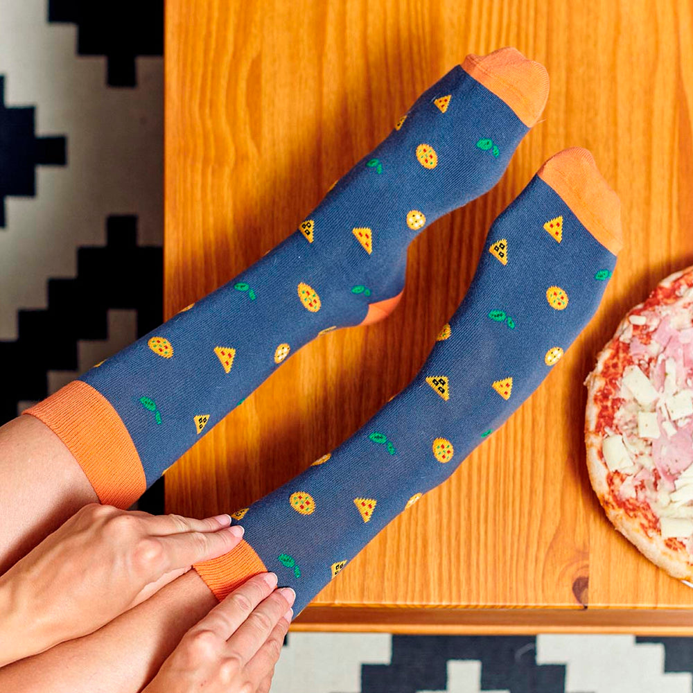 Calcetines Si puedes leer esto tráeme pizza