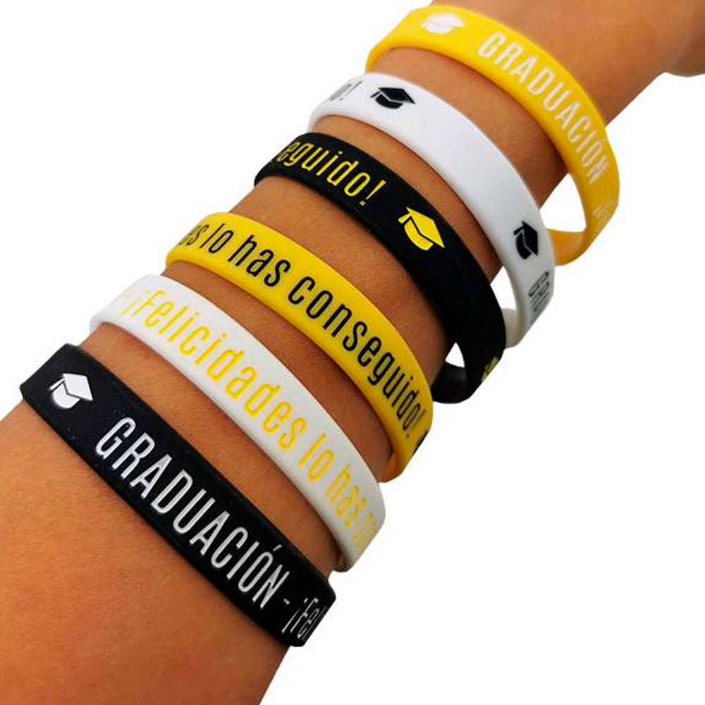 Pulsera silicona Graduación