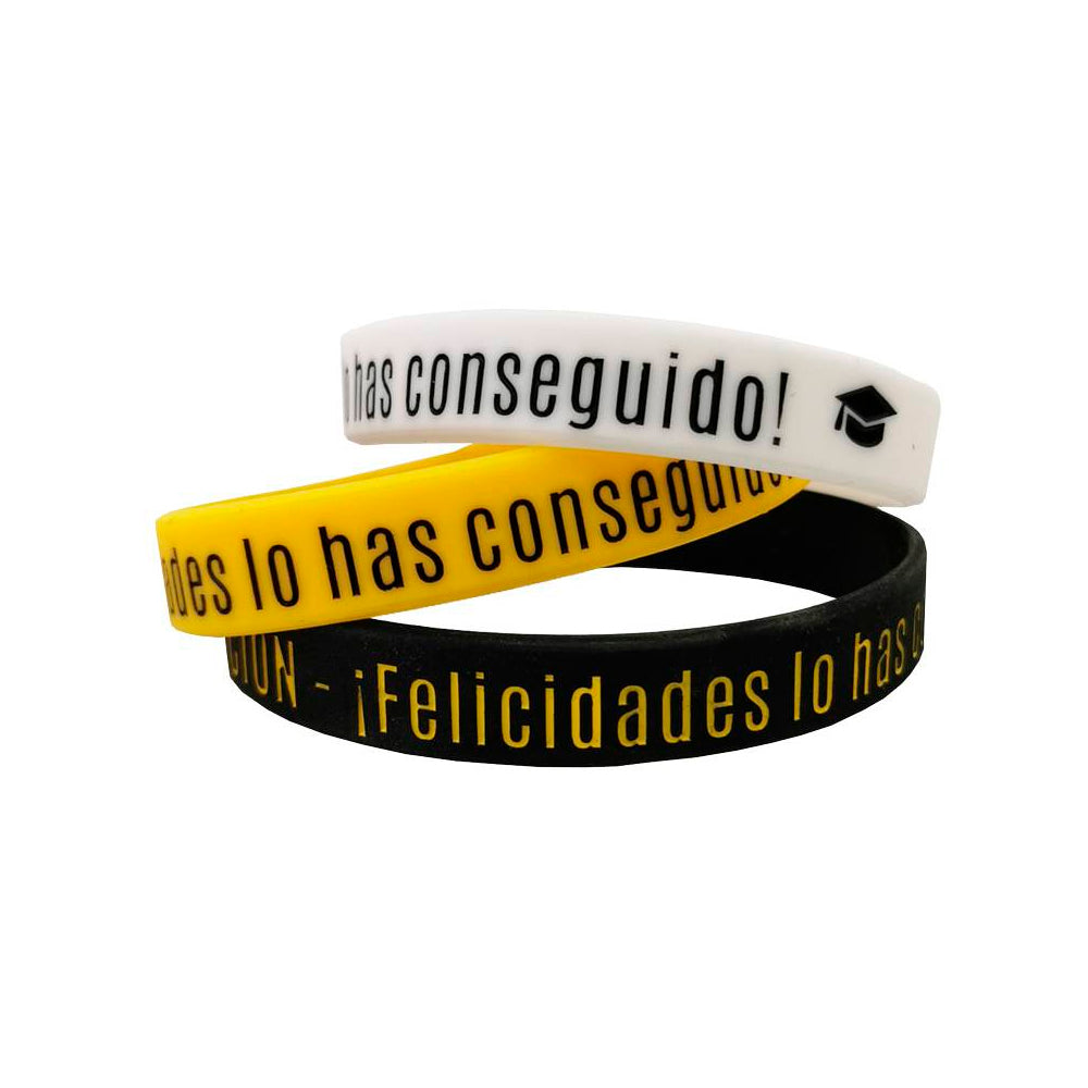 Pulsera silicona Graduación