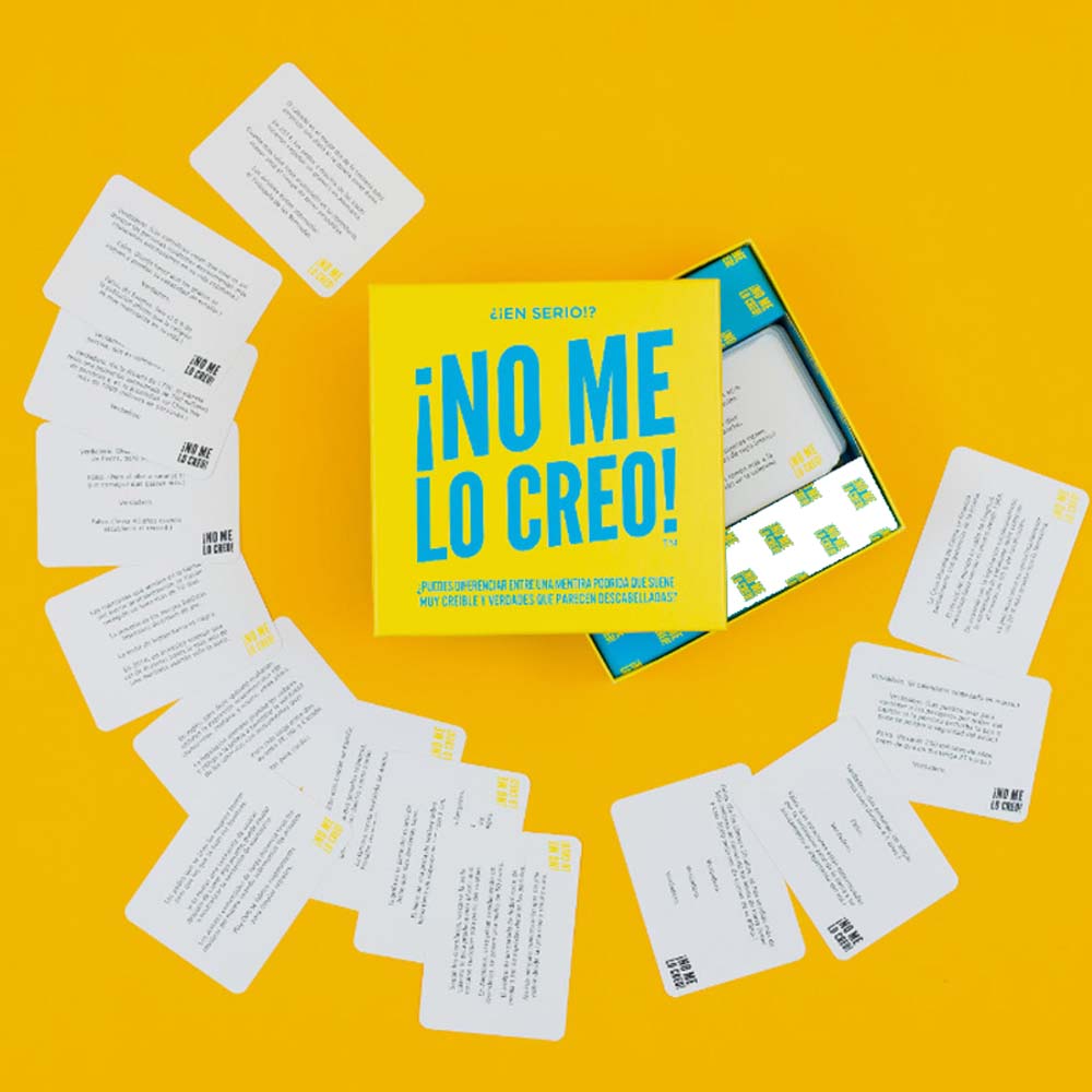 Juego ¡No me lo creo!