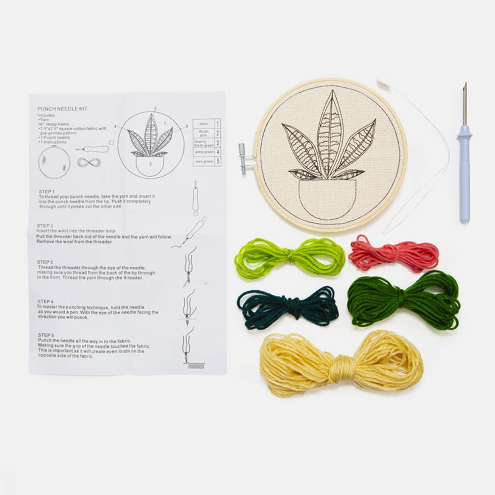 Kit de aguja perforada Planta