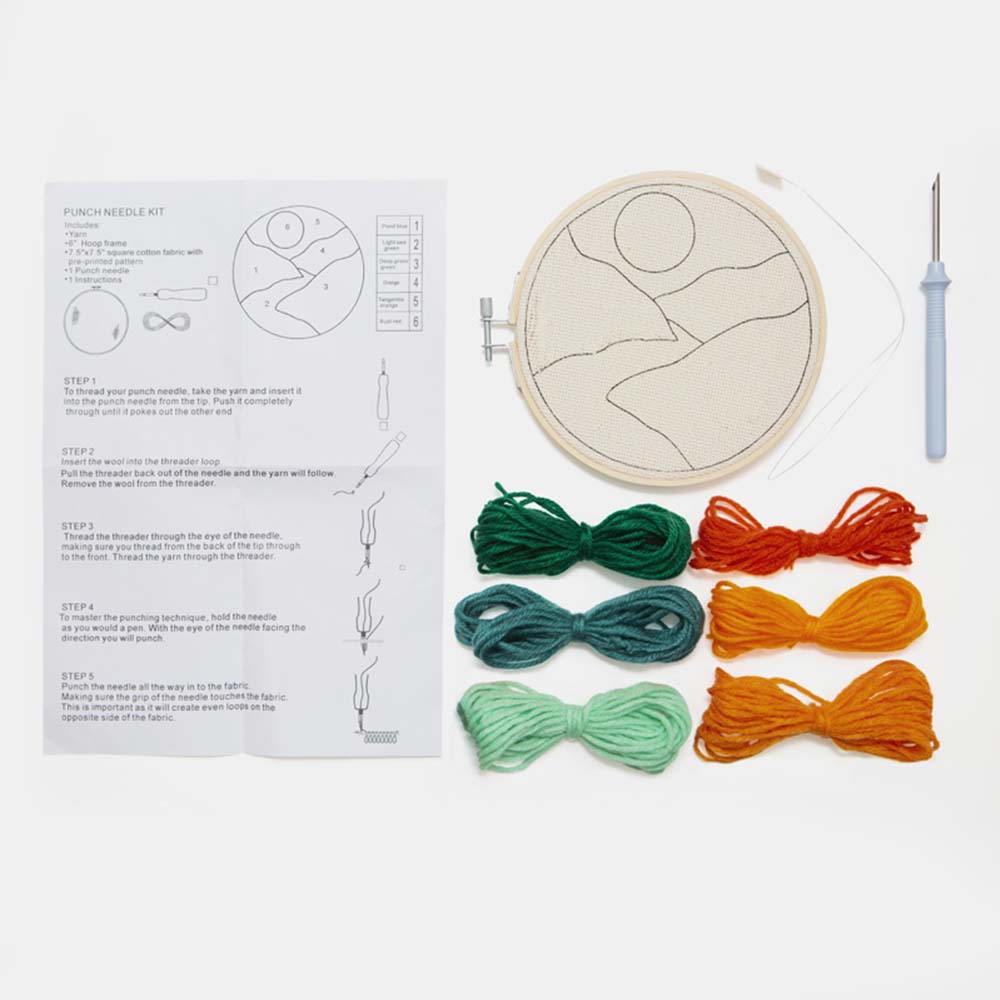 Kit de aguja perforada Paisaje