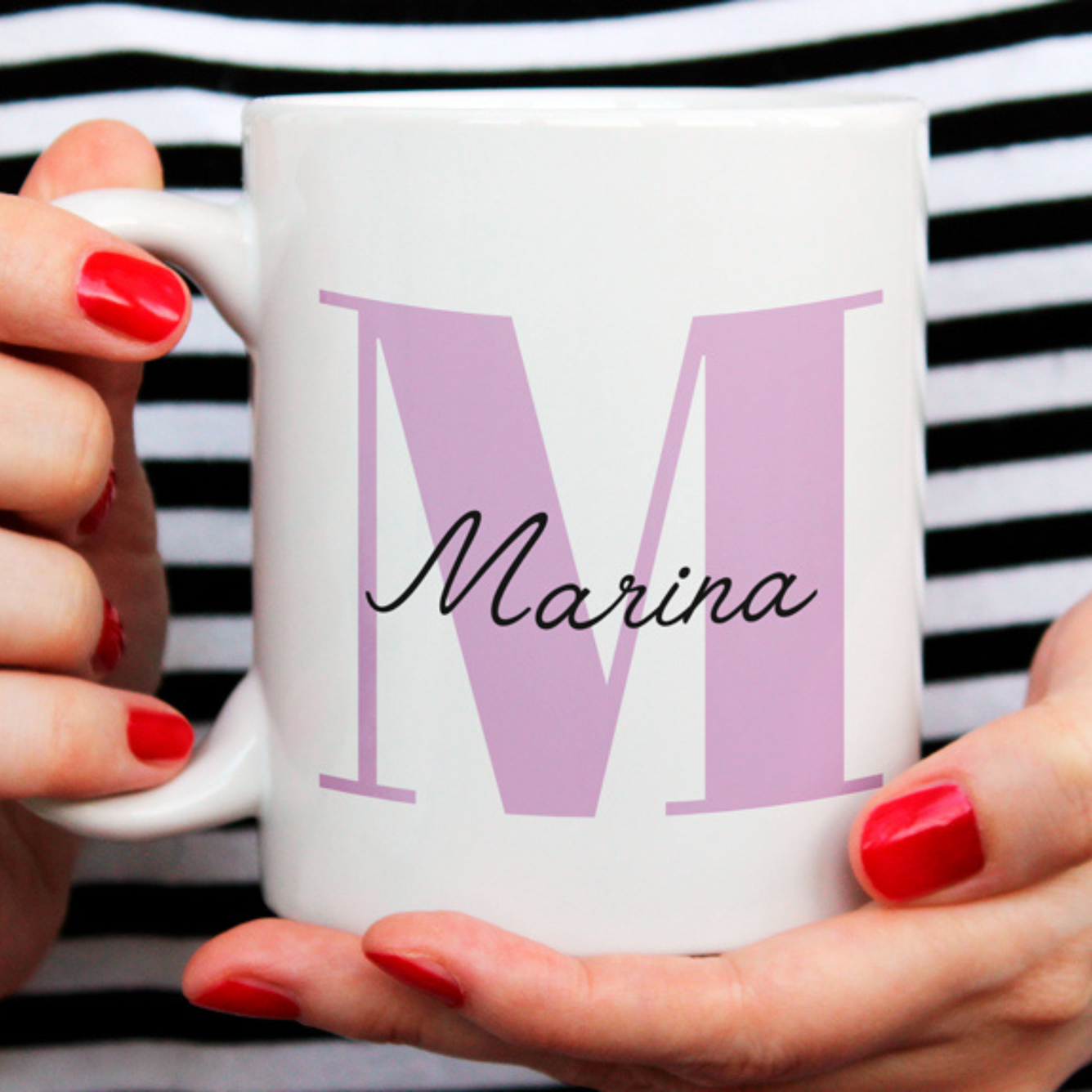 Taza con Inicial + nombre