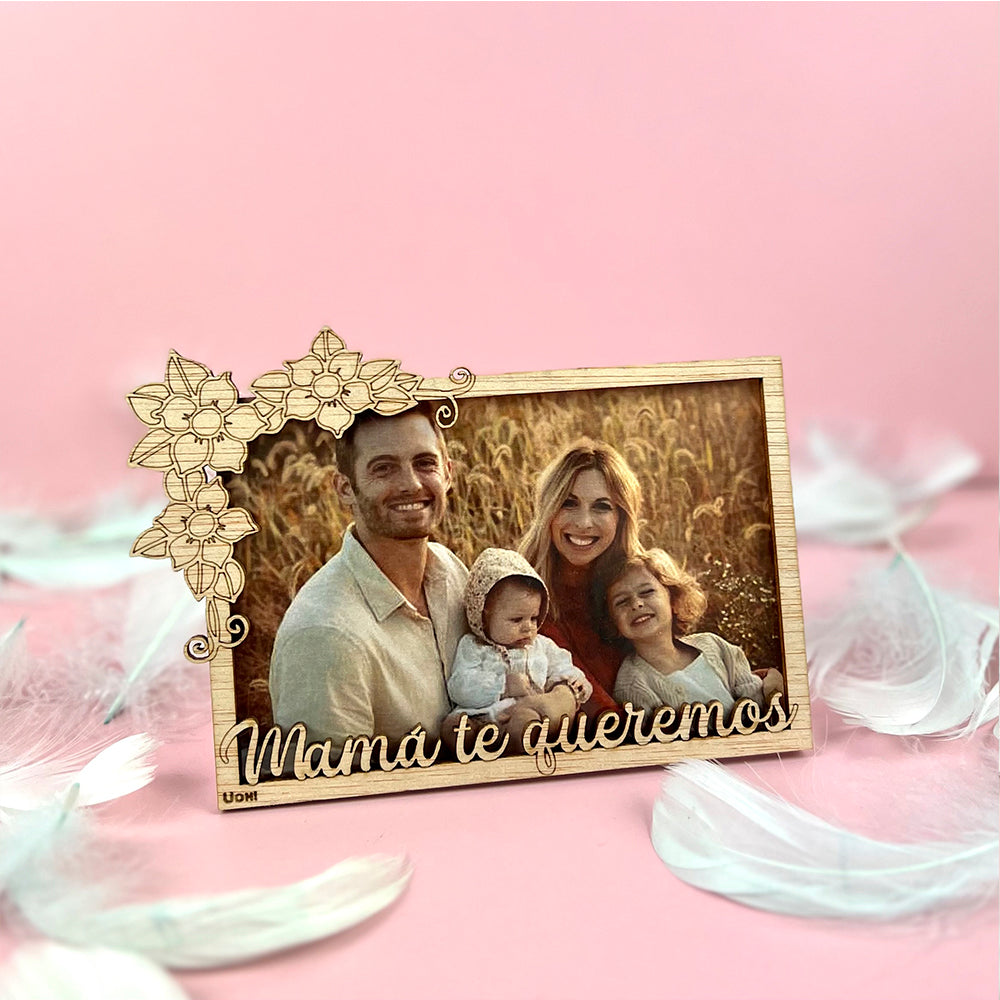 Portafoto Mamá te queremos