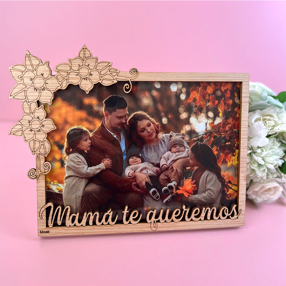 Portafoto Mamá te queremos