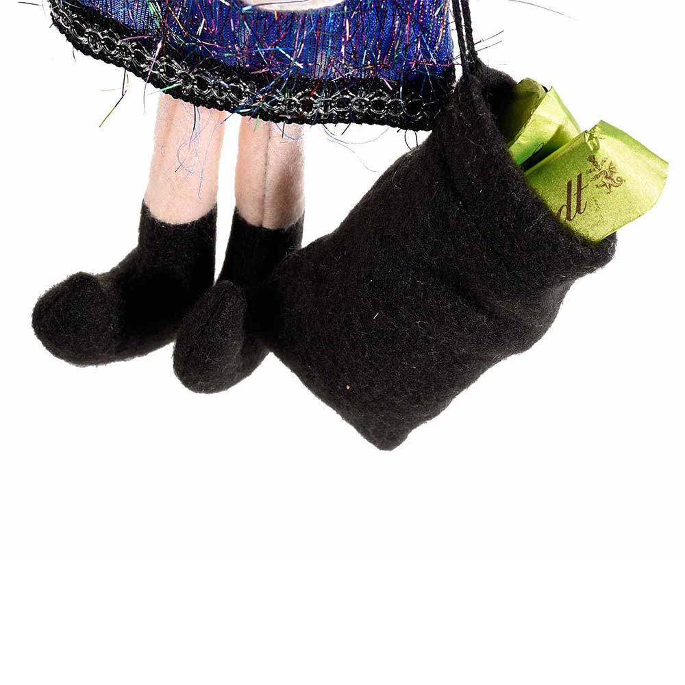 Bruja con escoba