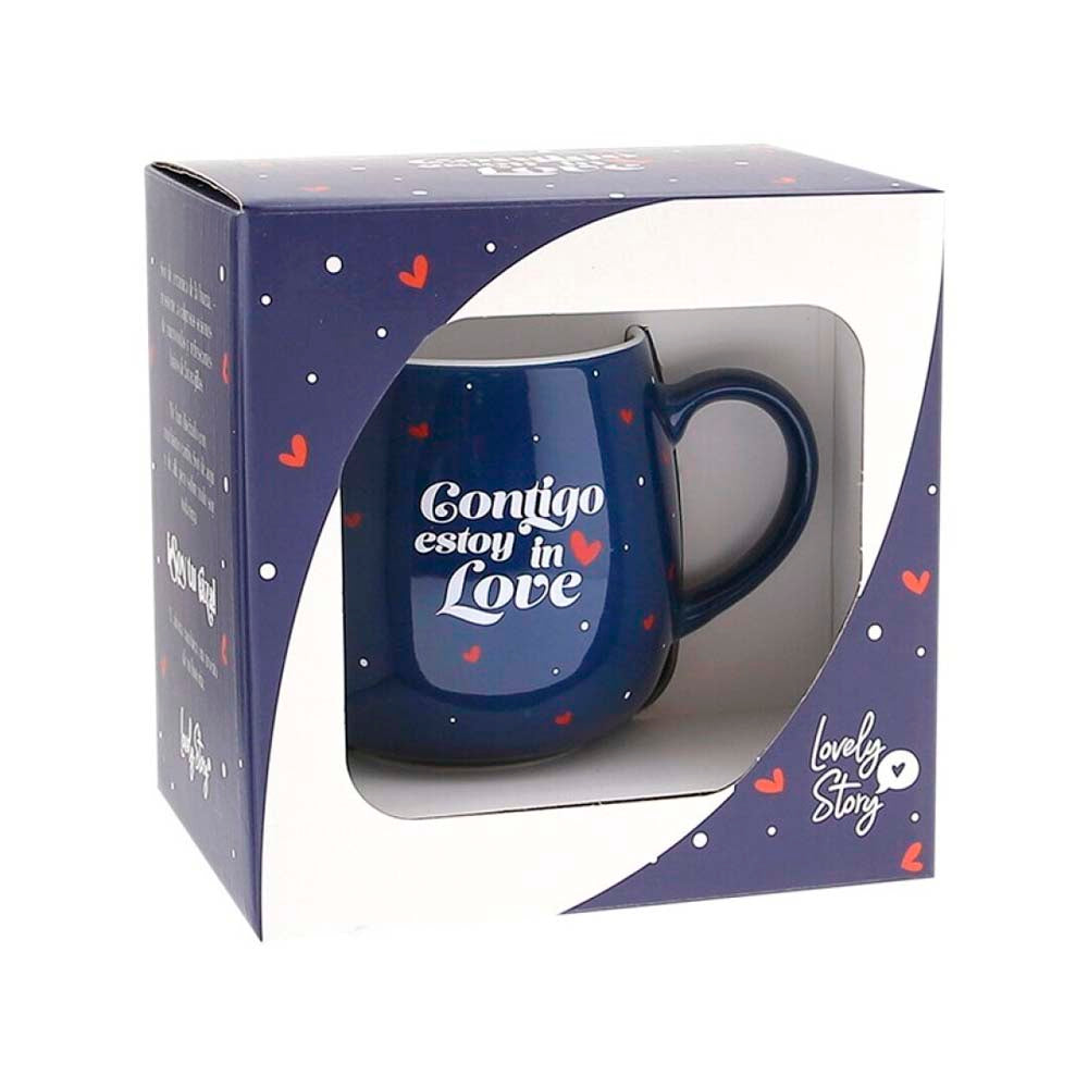 Taza Contigo estoy in love