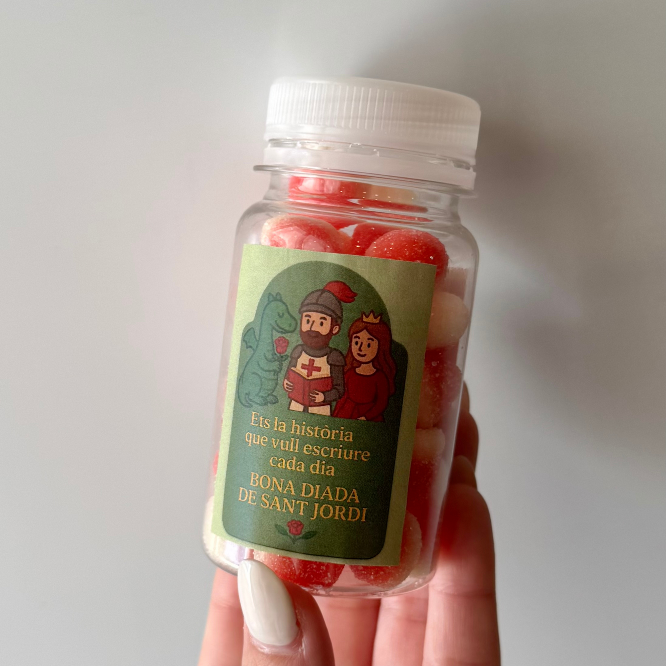 Tarro de chuches Sant Jordi
