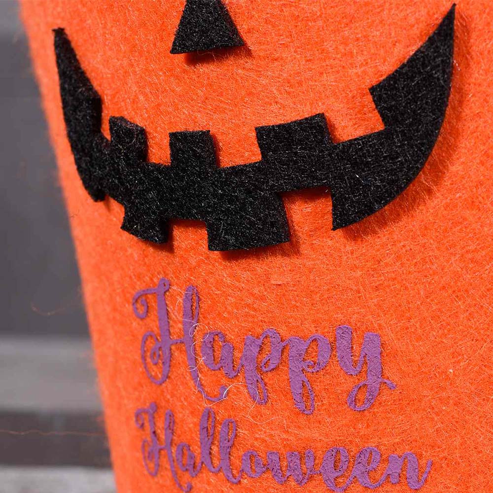 Cubo de fieltro Calabaza
