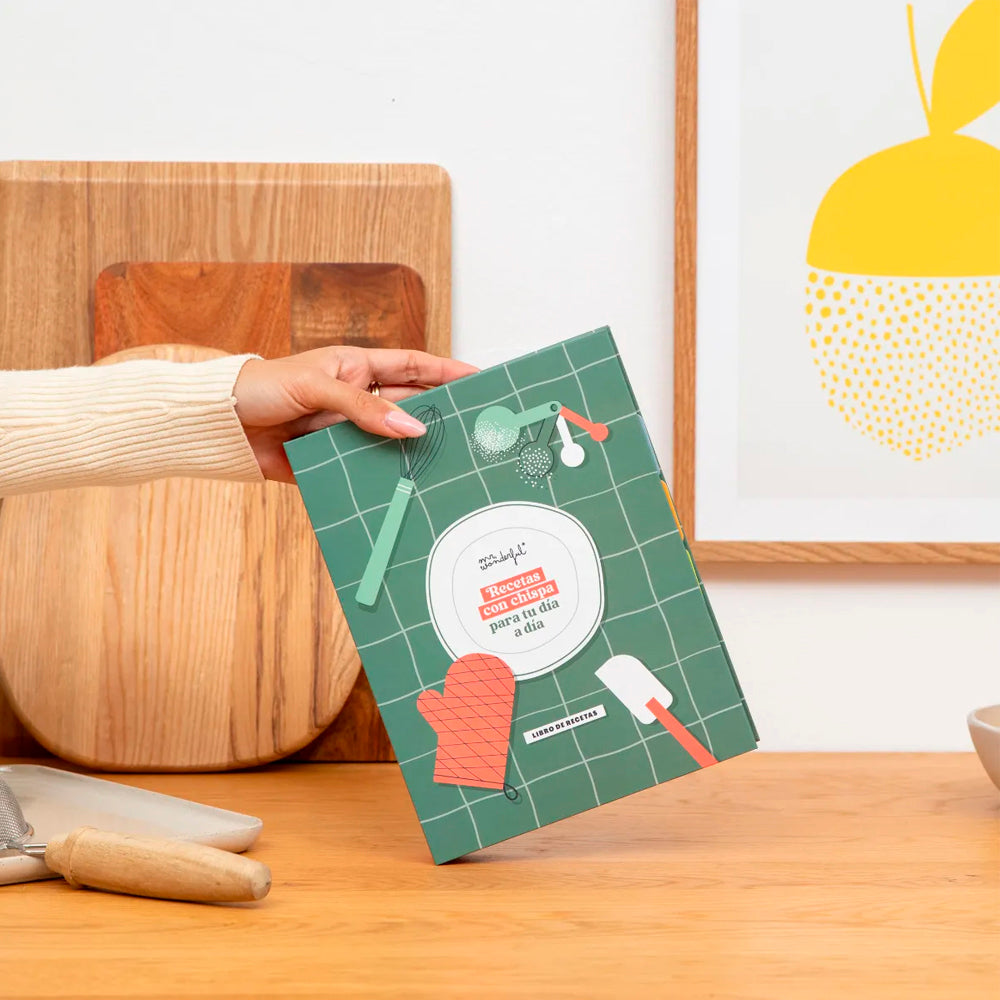 Libro de recetas Recetas con chispa