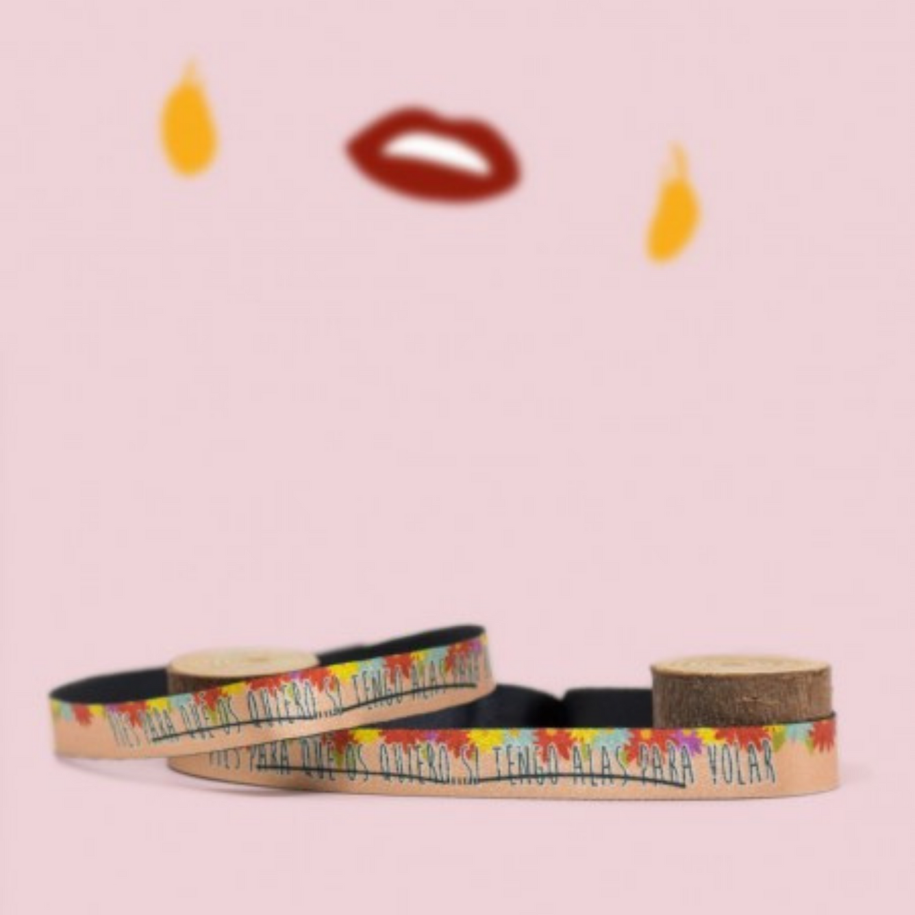 Pulsera Pies para qué los quiero si tengo alas para volar