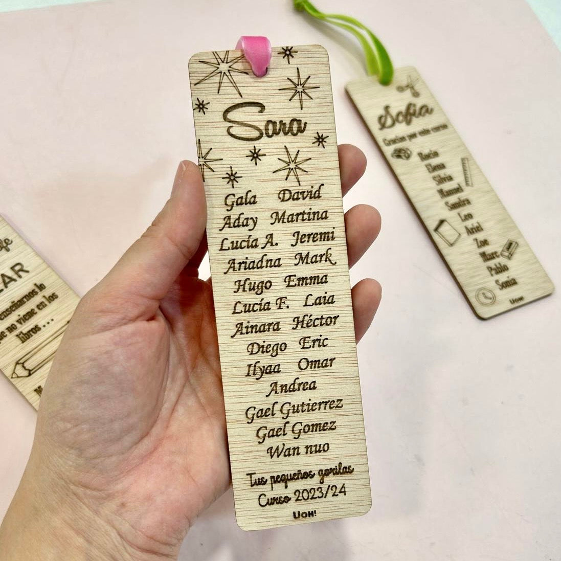 Punto de libro Personalizado para Profes