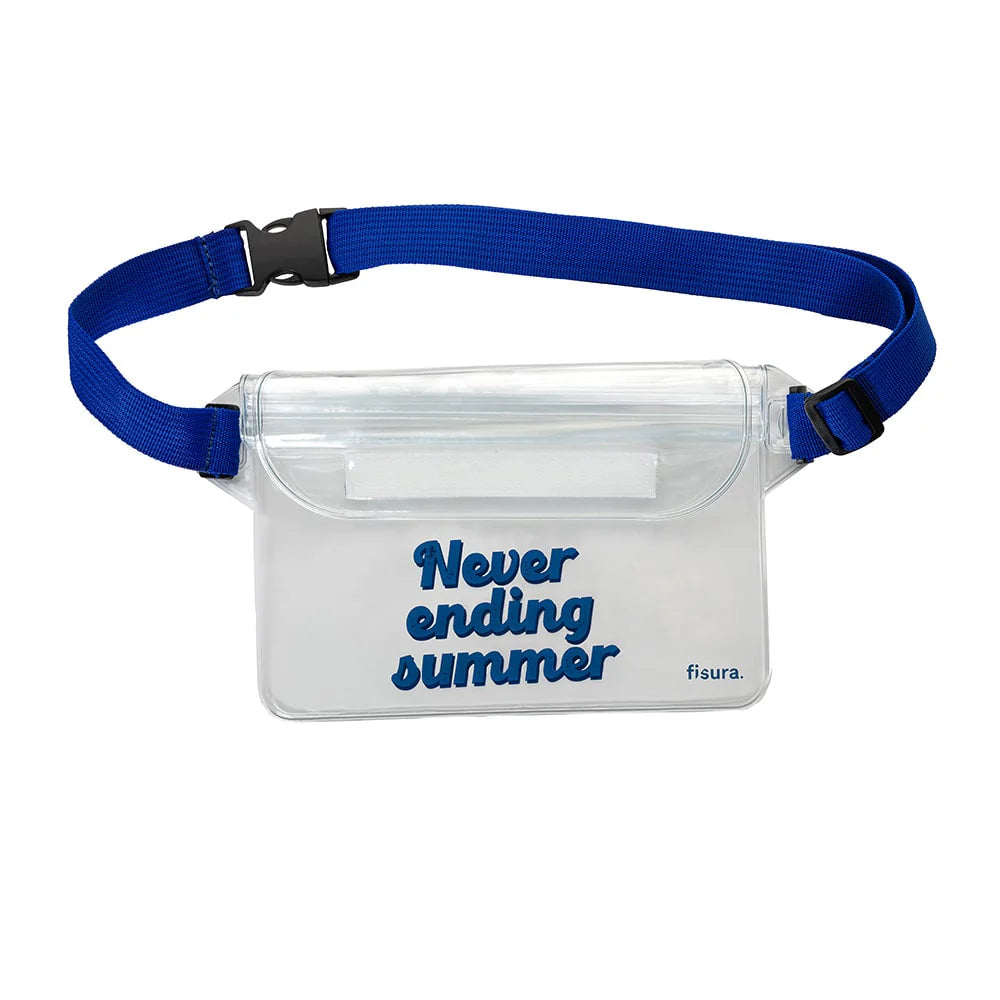 Riñonera para la playa (azul)