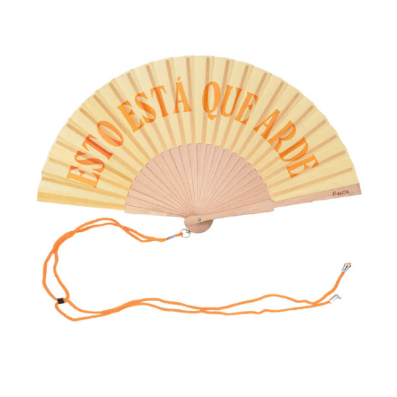 Abanico “Esto está que arde”