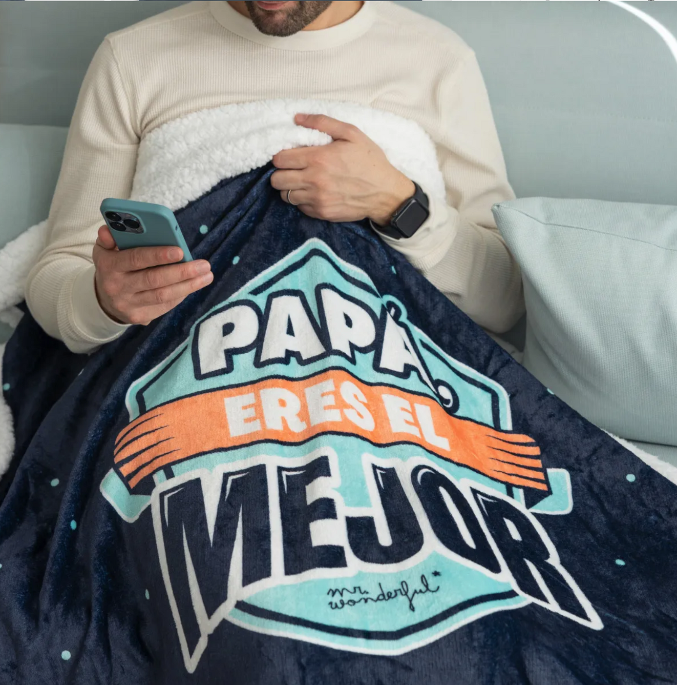 Manta con funda - Papá, eres el mejor
