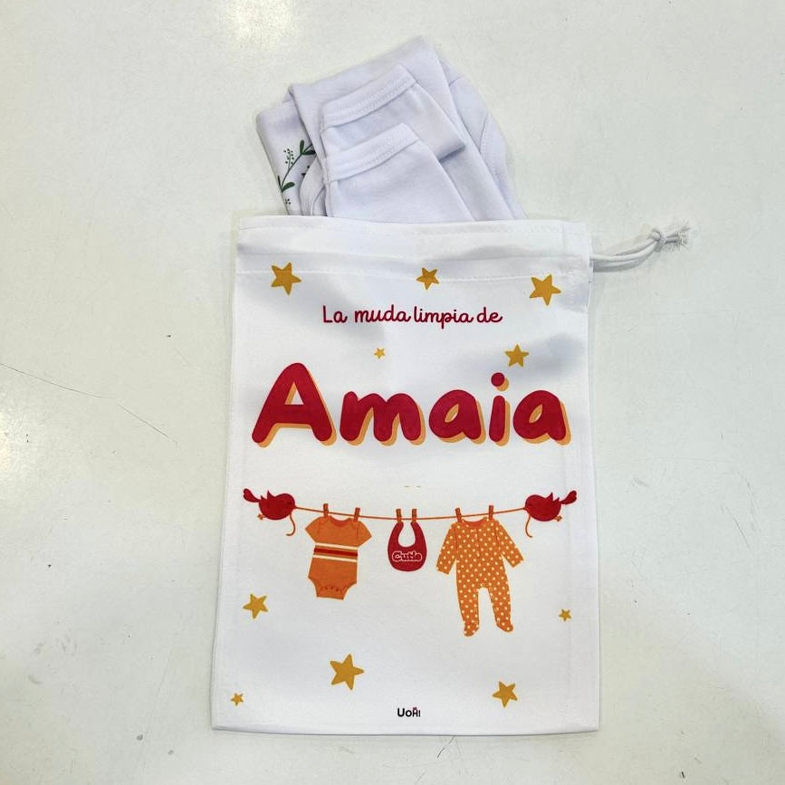 Bolsita tela personalizada