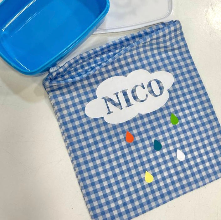 Bolsita tela cuadros personalizada