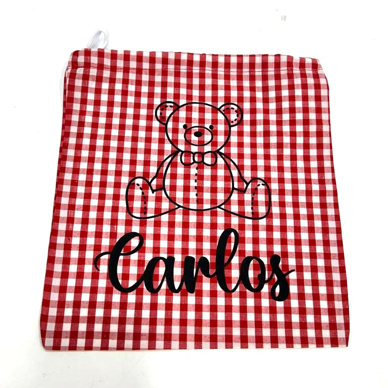 Bolsita tela cuadros personalizada