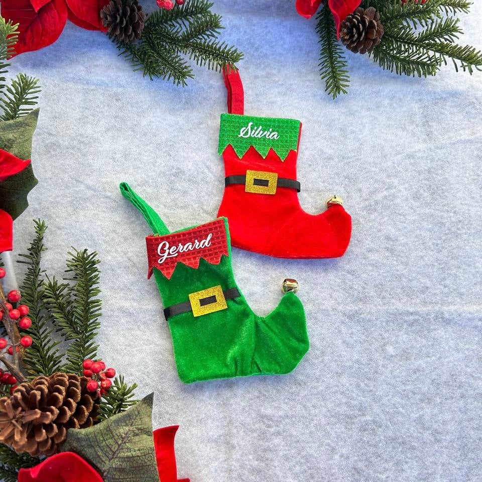 Calcetín Elfo personalizado