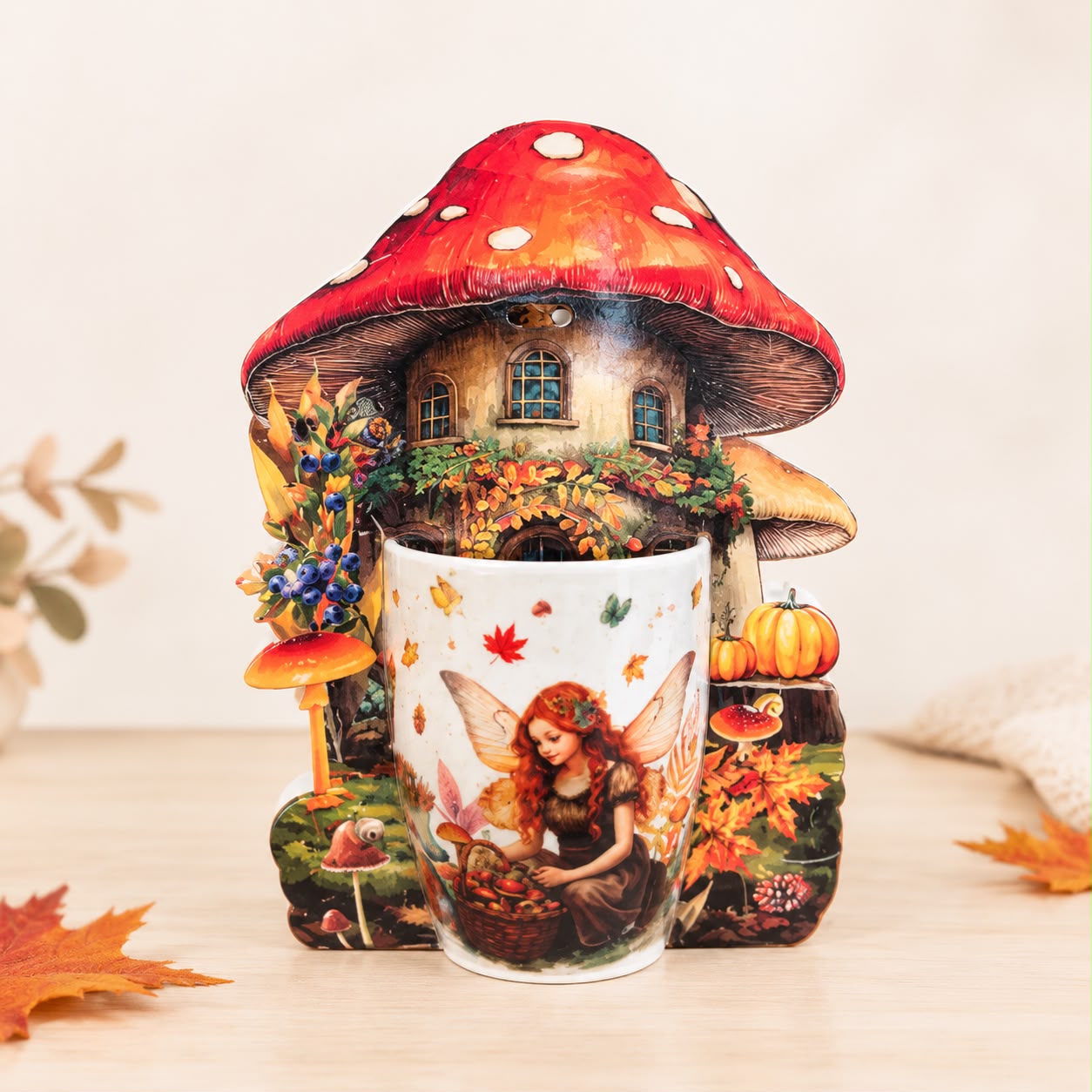 Taza Otoño packaging