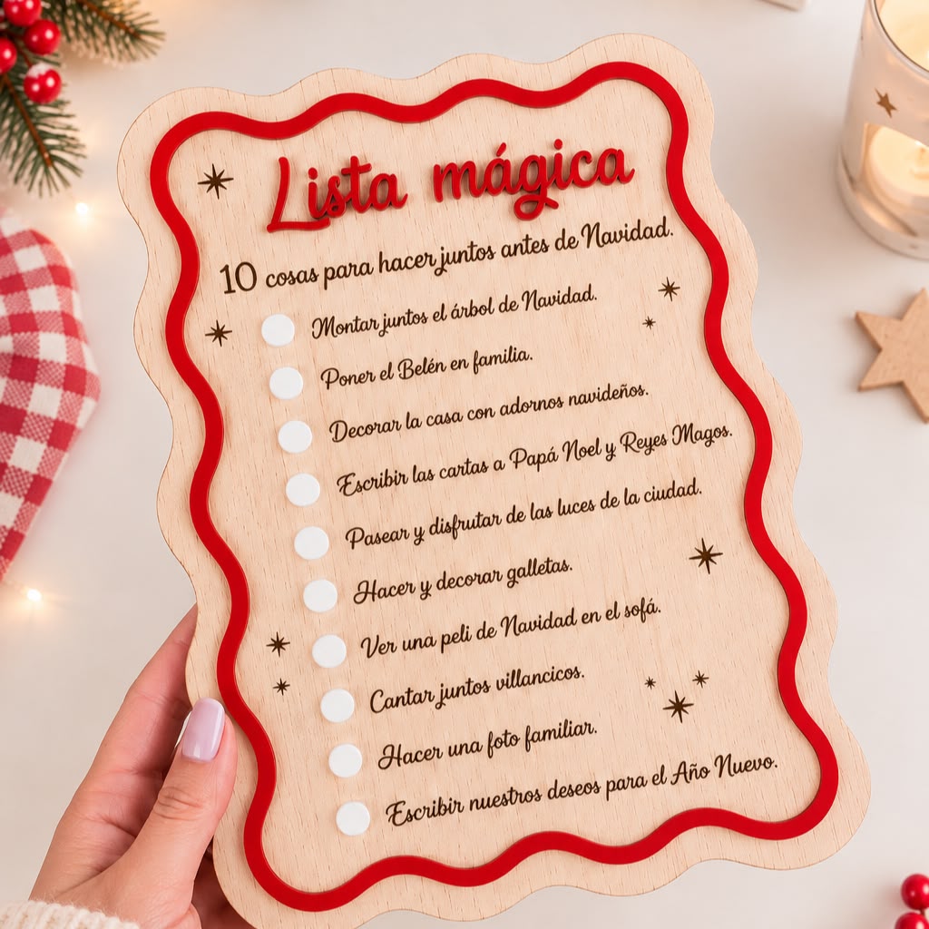 Lista mágica de Navidad