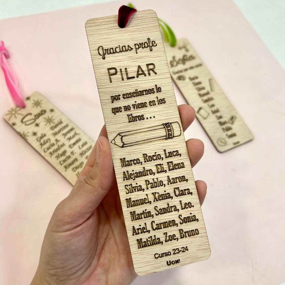 Punto de libro Personalizado para Profes