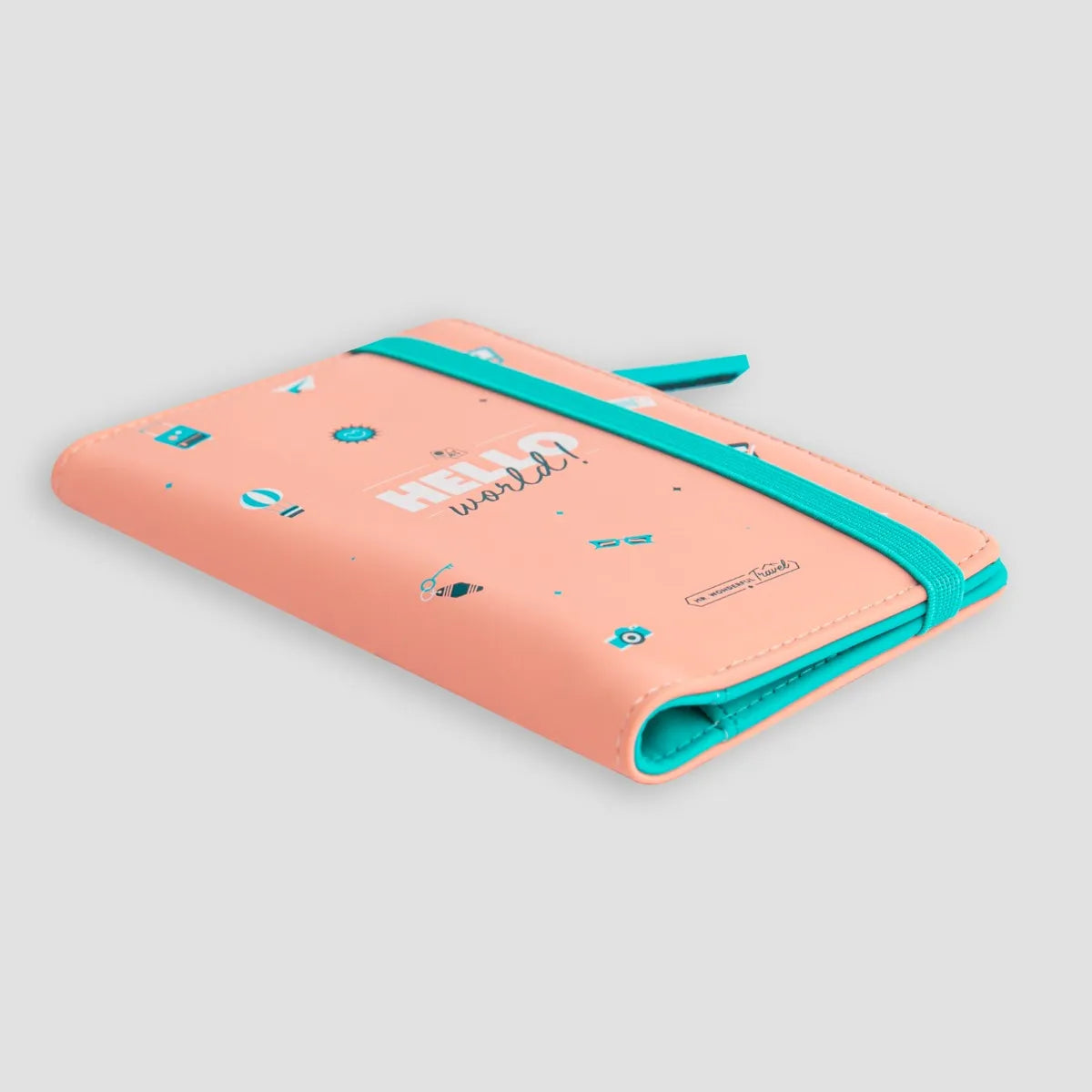 Funda pasaporte rosa