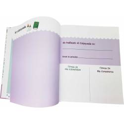 Álbum de firmas con maletín niña