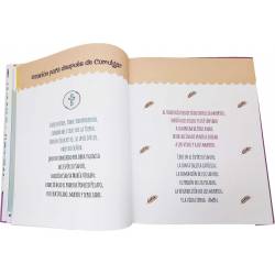 Álbum de firmas con maletín niña