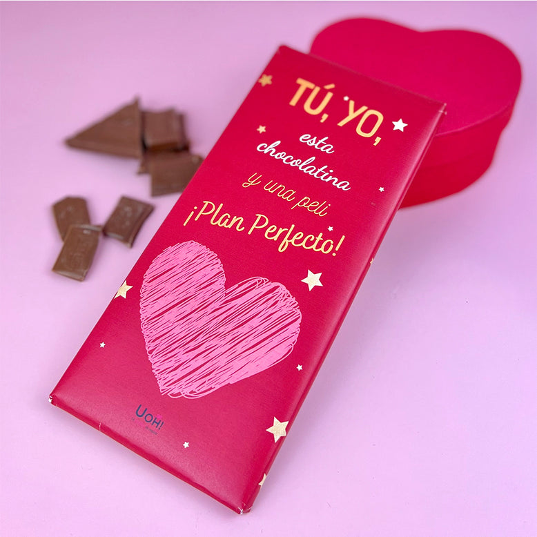 Chocolate Tú, yo, esta chocolatina y una peli ¡plan perfecto!