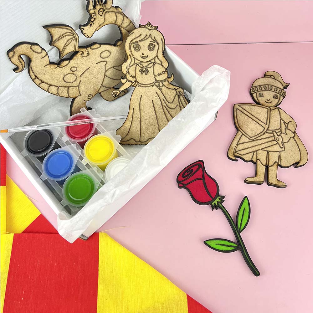 Kit pintar Sant Jordi