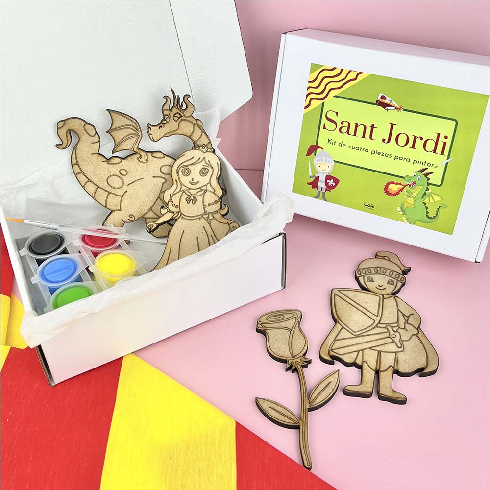 Kit pintar Sant Jordi