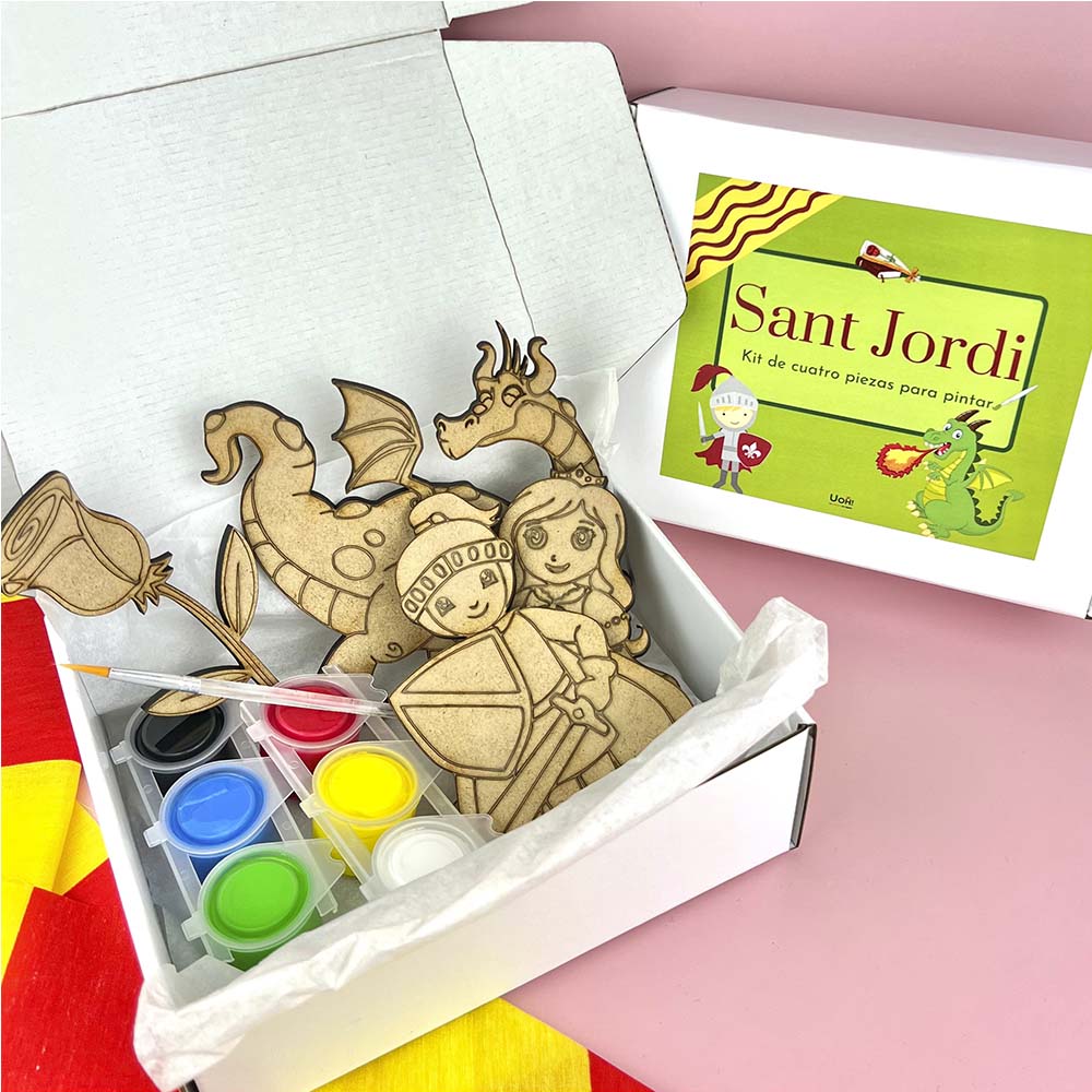 Kit pintar Sant Jordi