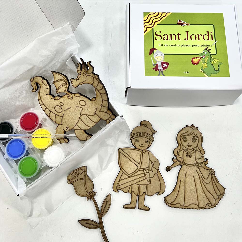 Kit pintar Sant Jordi