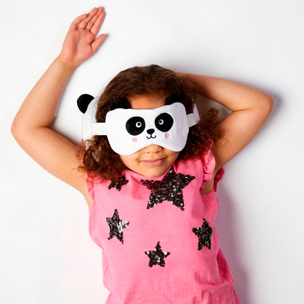 Almohada con antifaz Oso Panda