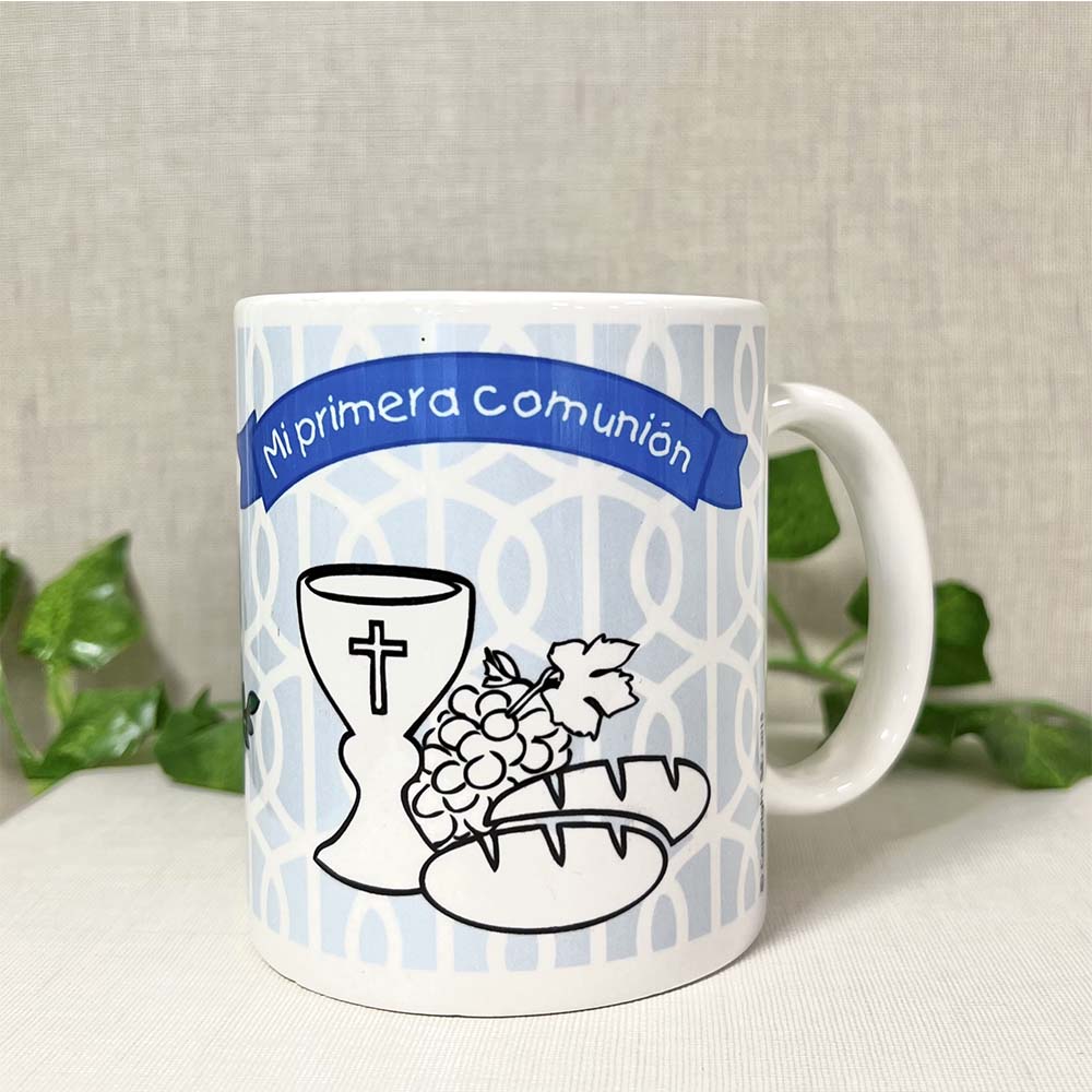 Taza Comunión azul