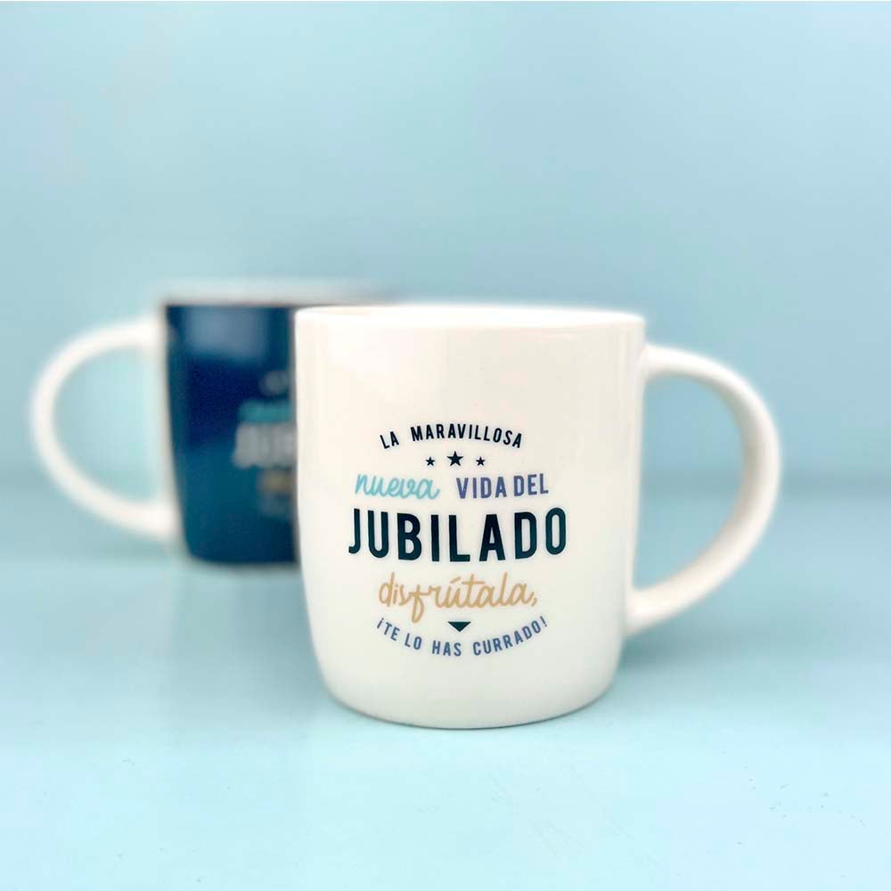 Taza La maravillosa nueva vida del jubilado