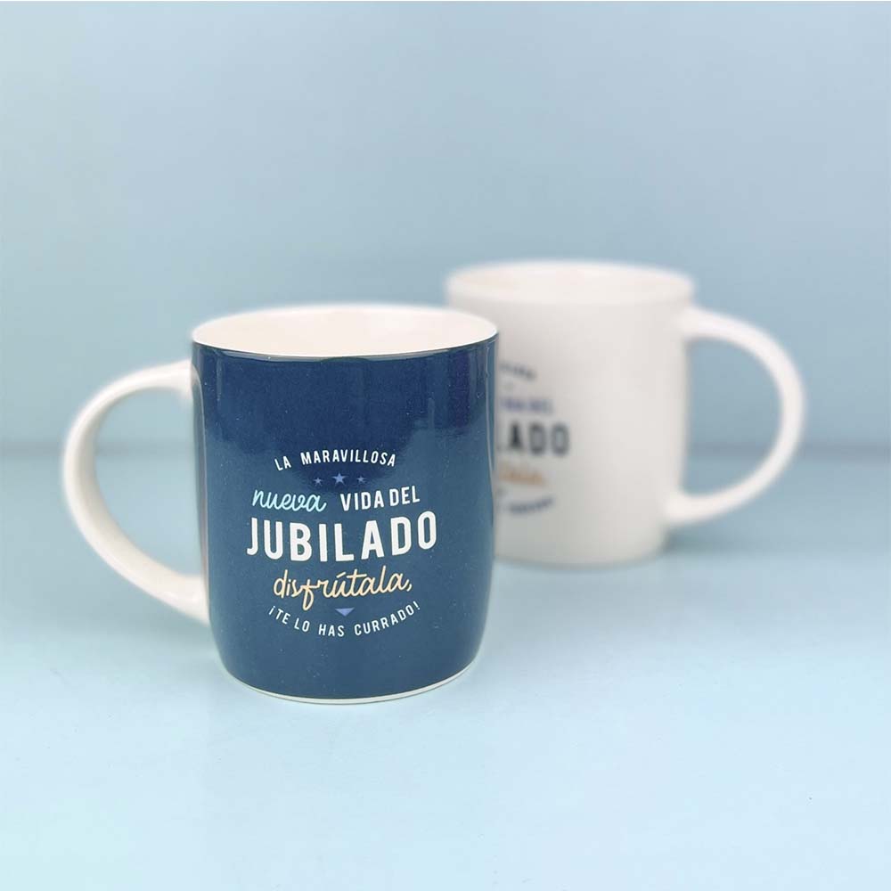 Taza La maravillosa nueva vida del jubilado
