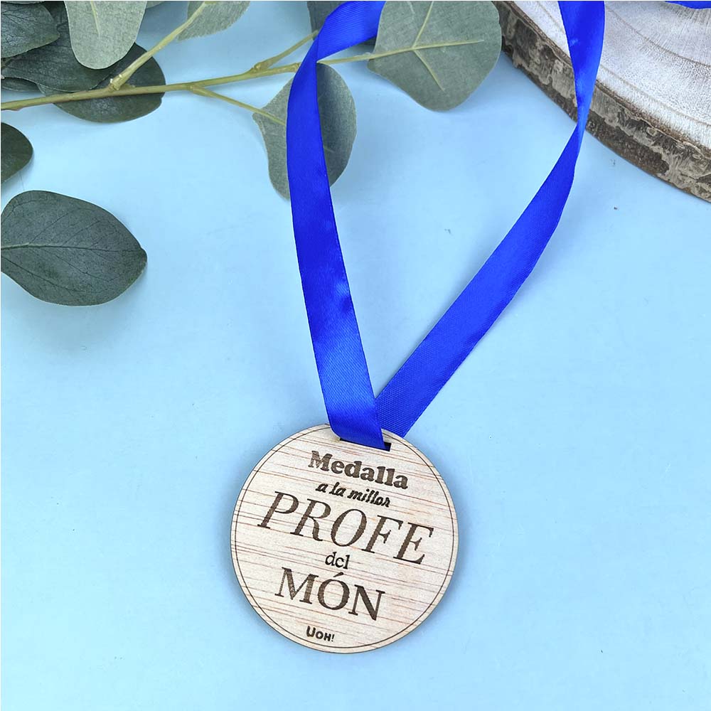 Medalla a la millor profe del món