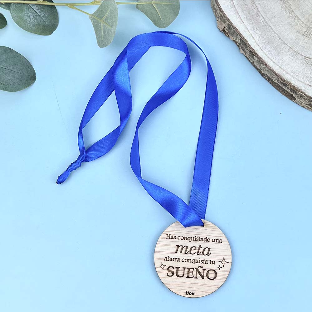 Medalla Has conquistado una meta ahora conquista tu sueño