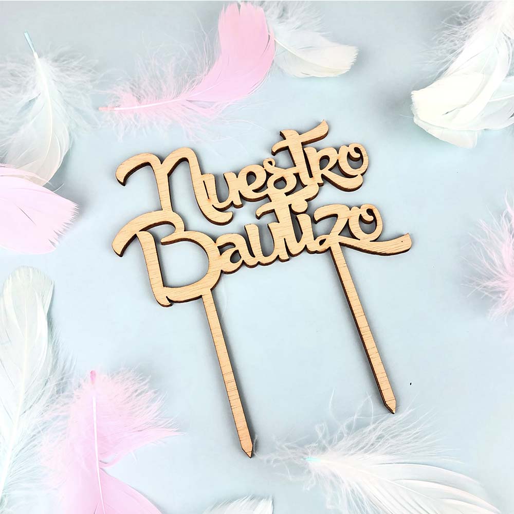 Topper Nuestro Bautizo