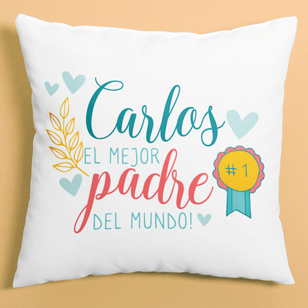 Cojín personalizado Premio para papá