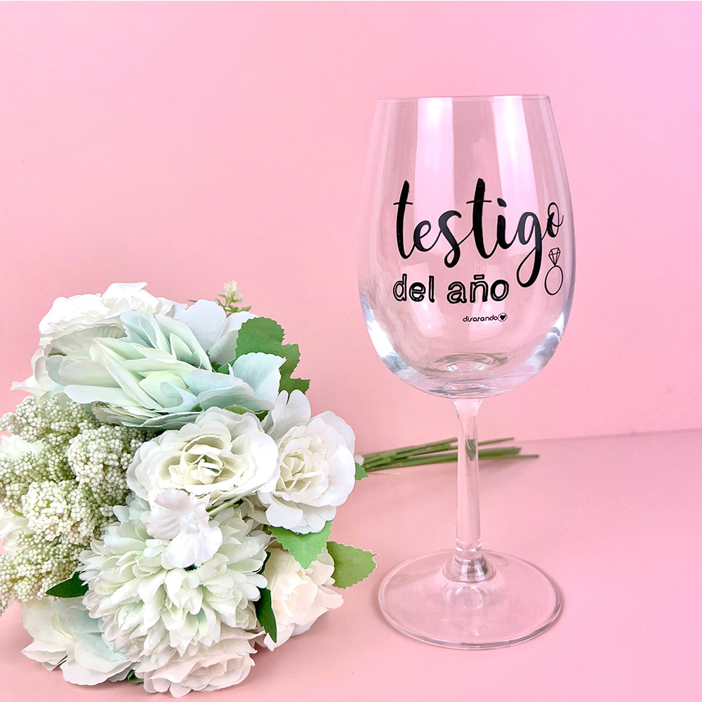 Copa de vino Testigo del año