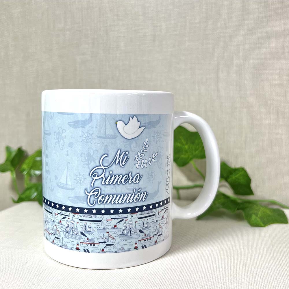 Taza Comunión barcos