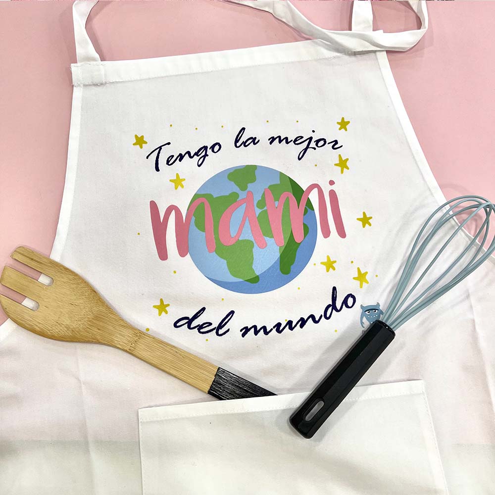 Delantal Tengo la mejor mami del mundo