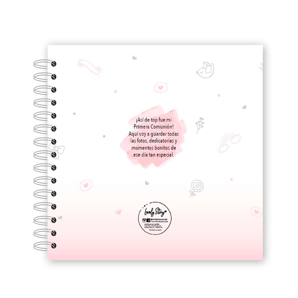 Libro Hoy es un día para enmarcar (rosa)