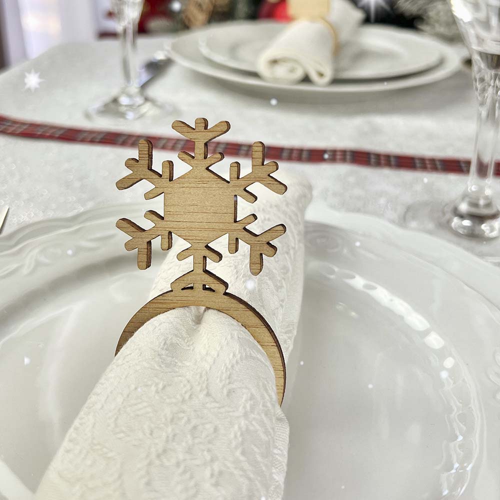 Pack 6 servilleteros madera