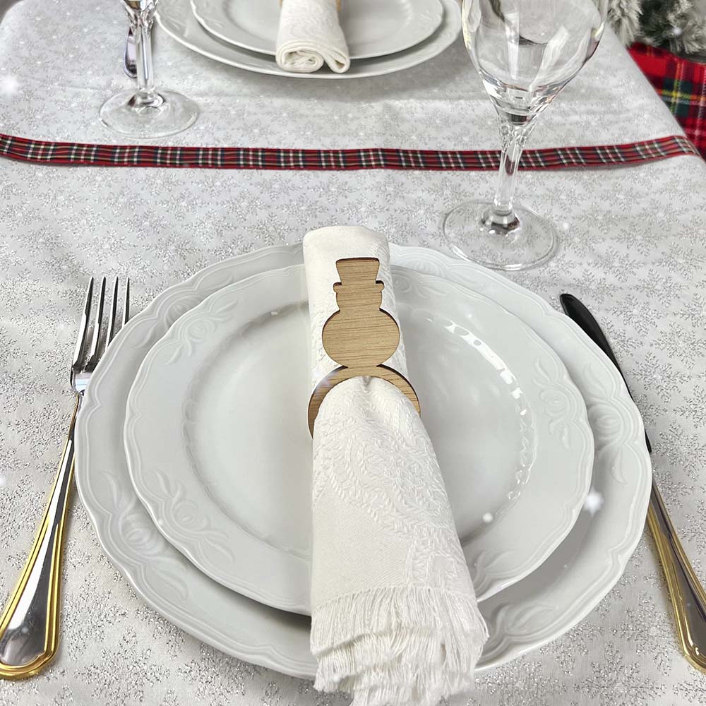 Pack 6 servilleteros madera