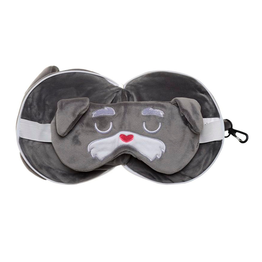 Almohada con antifaz Perro